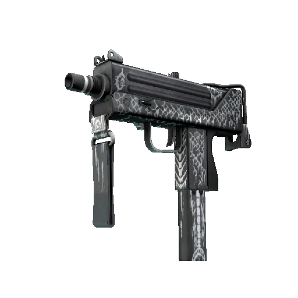 StatTrak™ MAC-10 | Белая рыба (После полевых испытаний)