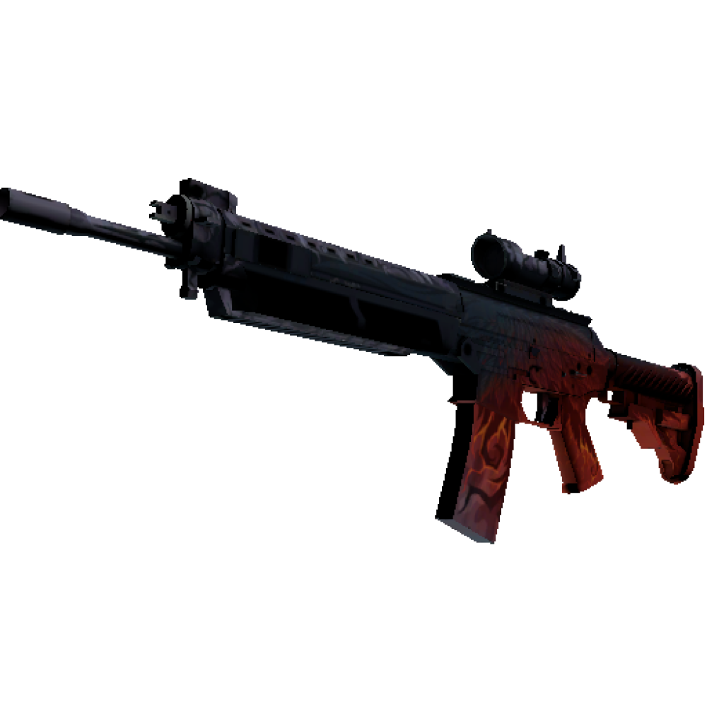 StatTrak™ SG 553 | Темнокрыл (После полевых испытаний)