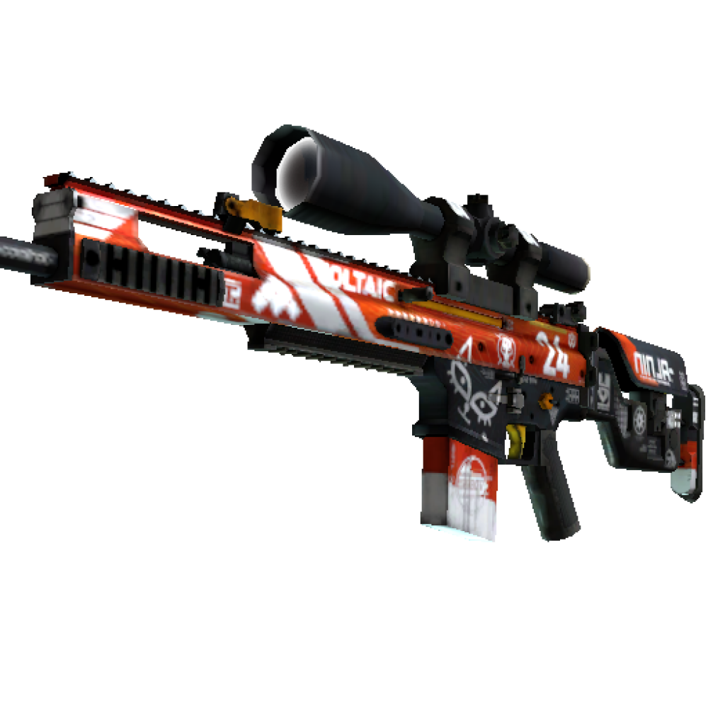 StatTrak™ SCAR-20 | Кровавый спорт (Немного поношенное)