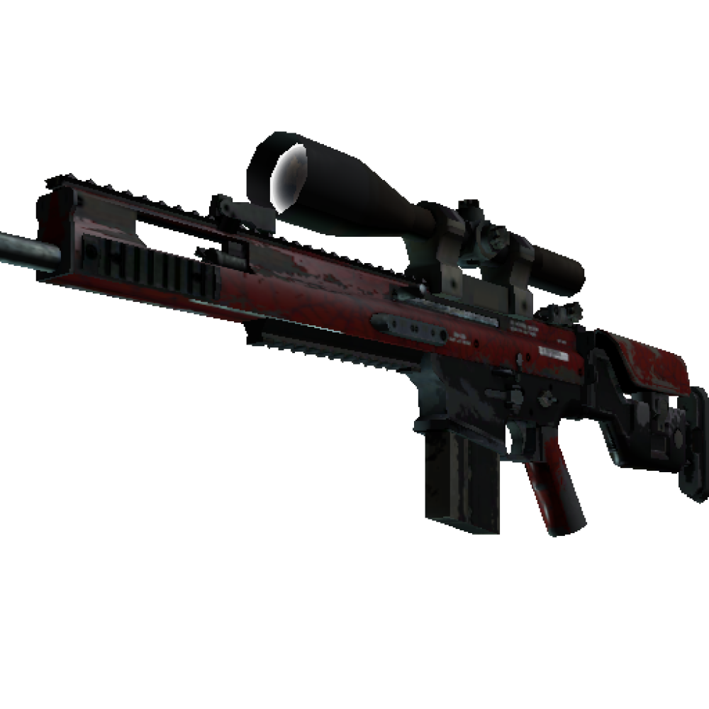 StatTrak™ SCAR-20 | Кровавая паутина (После полевых испытаний)