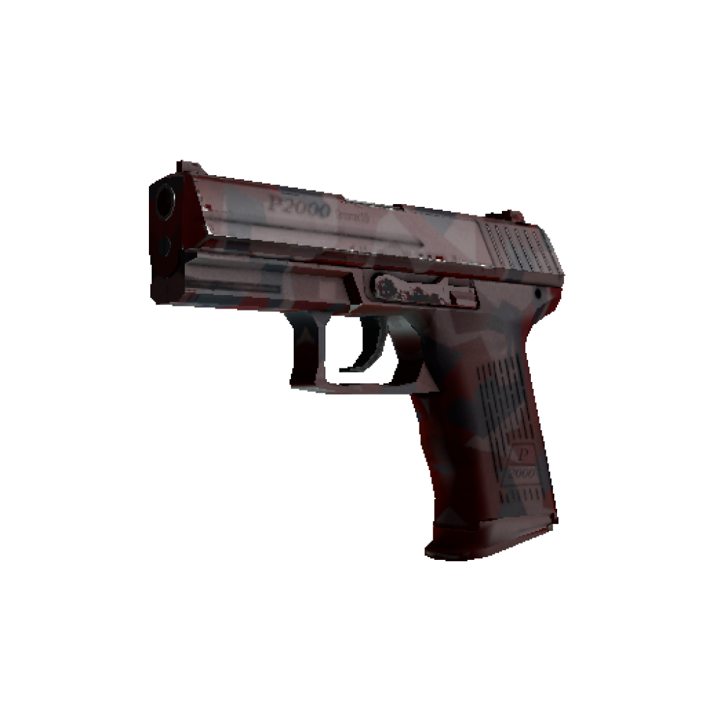 StatTrak™ P2000 | Красные фрагменты (Прямо с завода)